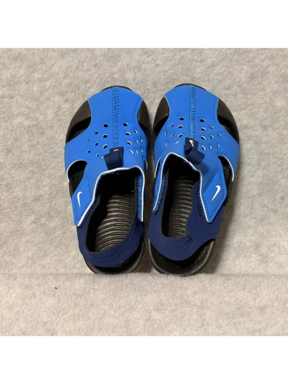 Nike Sandals Size 7 7C Baby Boy Toddler Sunray Protect 2 Blue - Picture 7 of 9